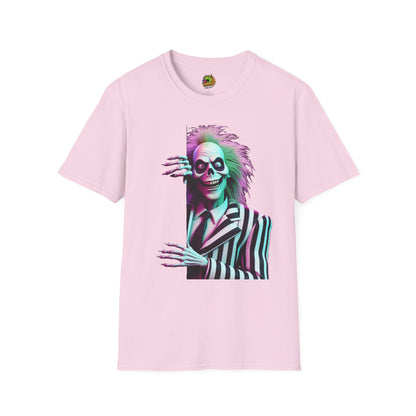 Kids - Beetlejuice Shirt | Halloween Graphic Tee | Cool Beetlejuice Movie Shirt for Adults & Kids | Spooky Beetlejuice Merch - custom-made. perfect gift idea. Order yours now and stand out with this exclusive piece!