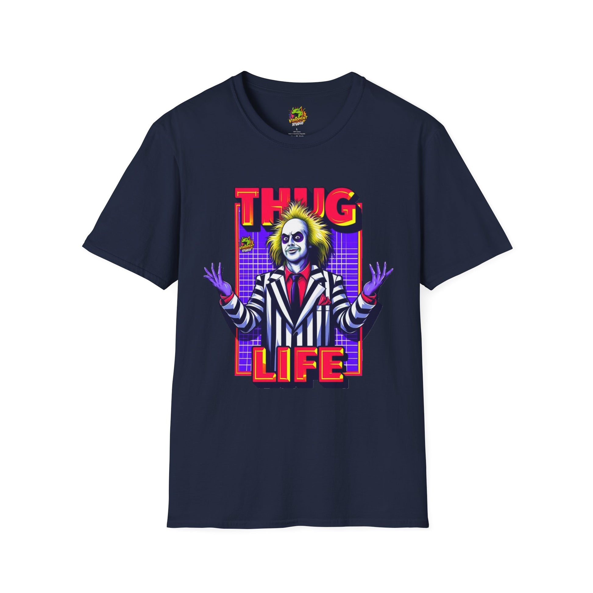 Thug - Beetlejuice Shirt | Halloween Thug Life Tee | Classic Beetlejuice Graphic T-Shirt - premium material. limited stock. Order yours now and stand out with this exclusive piece!