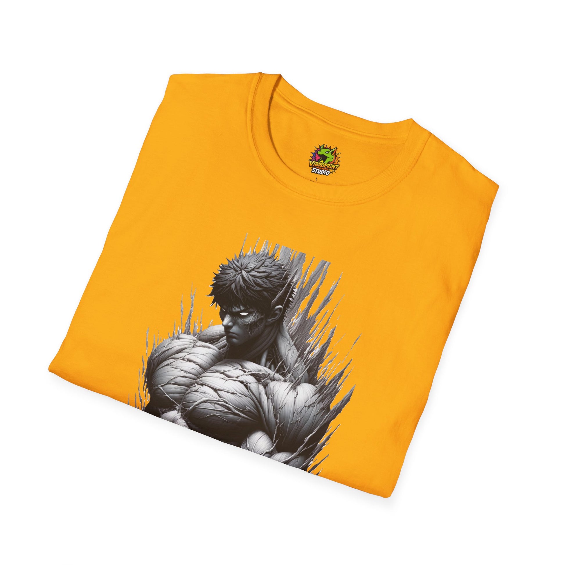 spooky season fashion - UFC T Shirt | Unleash Fierce Confidence | UFC Tee with Baki Anime Inspiration for Fitness Lovers - comfortable fit. limited edition vintage horror design. Order yours now and stand out with this exclusive piece!