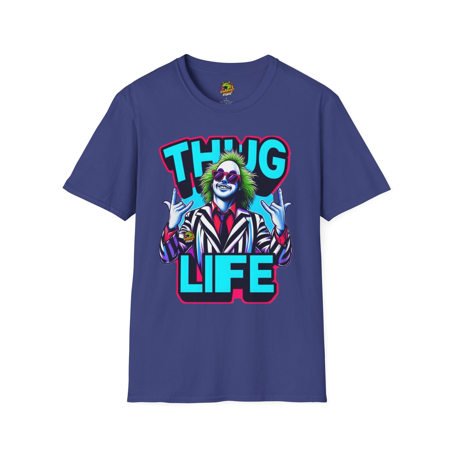 Beetlejuice - Beetlejuice Shirt | Thug Life Halloween Graphic Tee | Spooky Beetlejuice T-Shirt - premium material. perfect gift idea. Order yours now and stand out with this exclusive piece!