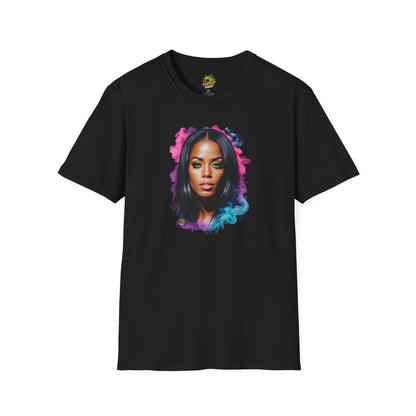 Aaliyah shirt | Honoring the Queen of Urban Pop | Memorial Tribute to Aaliyah Dana Haughton - High Quality Image