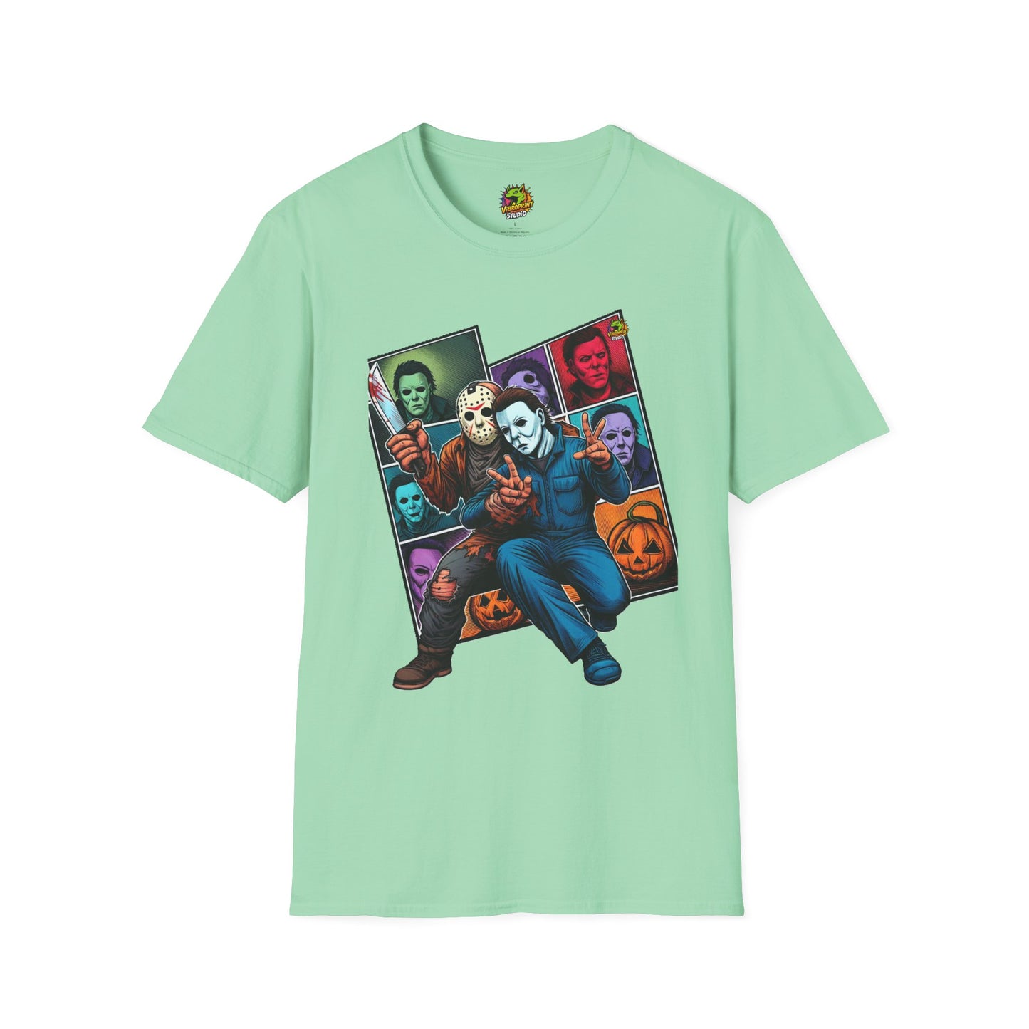 Voorhees - Jason Voorhees & Michael Myers Funny Shirt | Halloween Picnic Tee - premium material. limited stock. Order yours now and stand out with this exclusive piece!