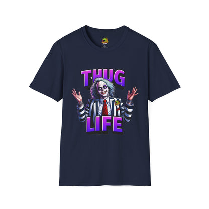 Tee - Beetlejuice Shirt | Thug Life Halloween Tee | Funny Beetlejuice Graphic T-Shirt - custom-made. limited stock. Order yours now and stand out with this exclusive piece!