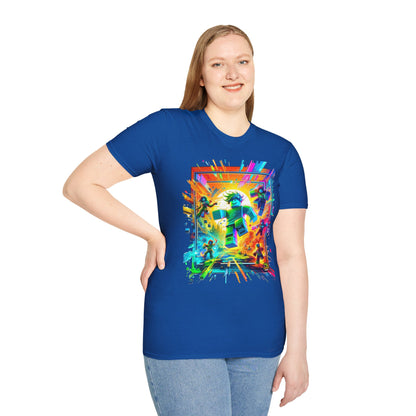 Boys - Unique Roblox Game Tee for Boys & Girls | Roblox Avatar Graphic T-Shirt | Cool Roblox Clothing | Perfect Roblox Gift - custom-made. perfect gift idea. Order yours now and stand out with this exclusive piece!