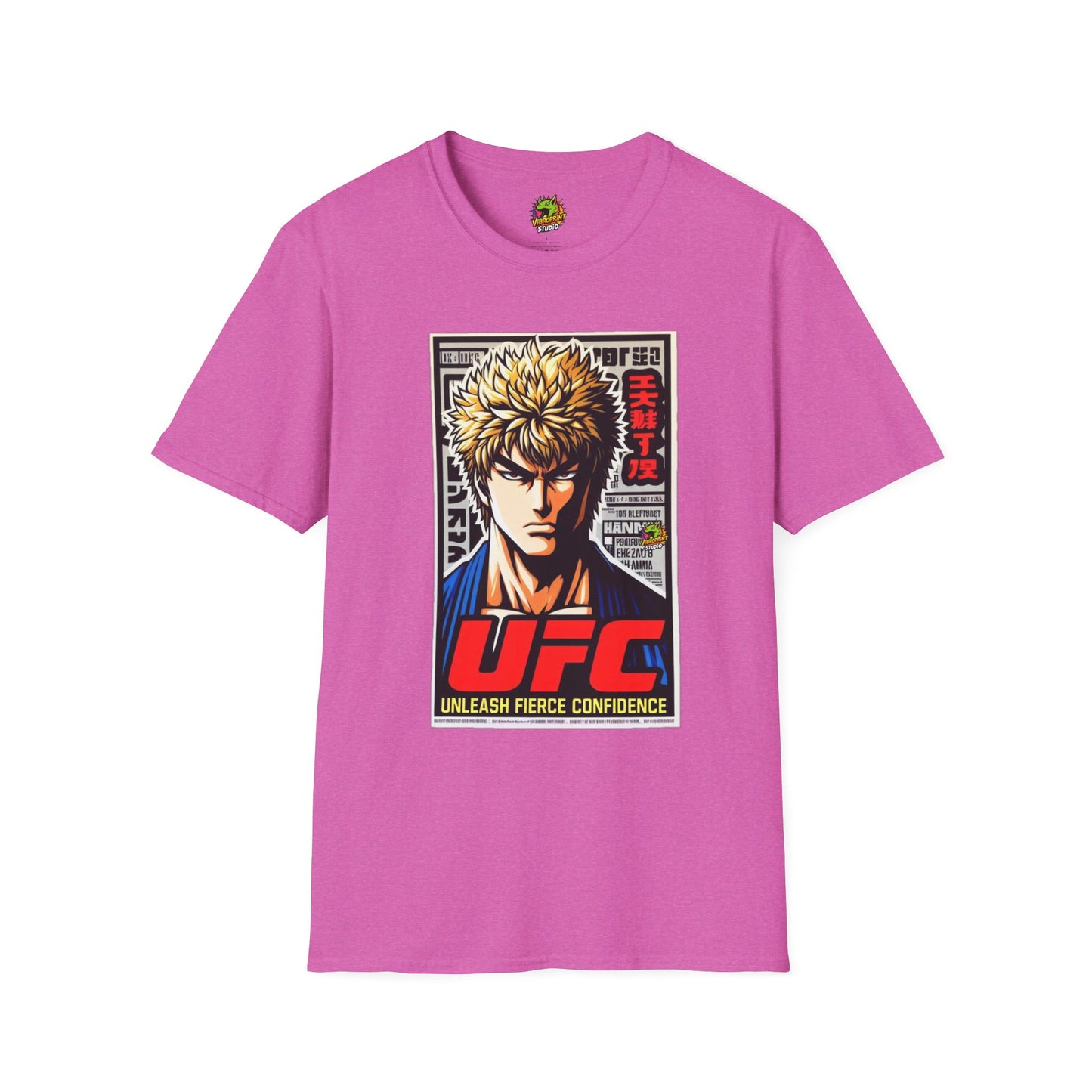 Tee - UFC T Shirt | Unleash Fierce Confidence | UFC Tee for Gym Inspired by Baki - premium material. limited stock. Order yours now and stand out with this exclusive piece!