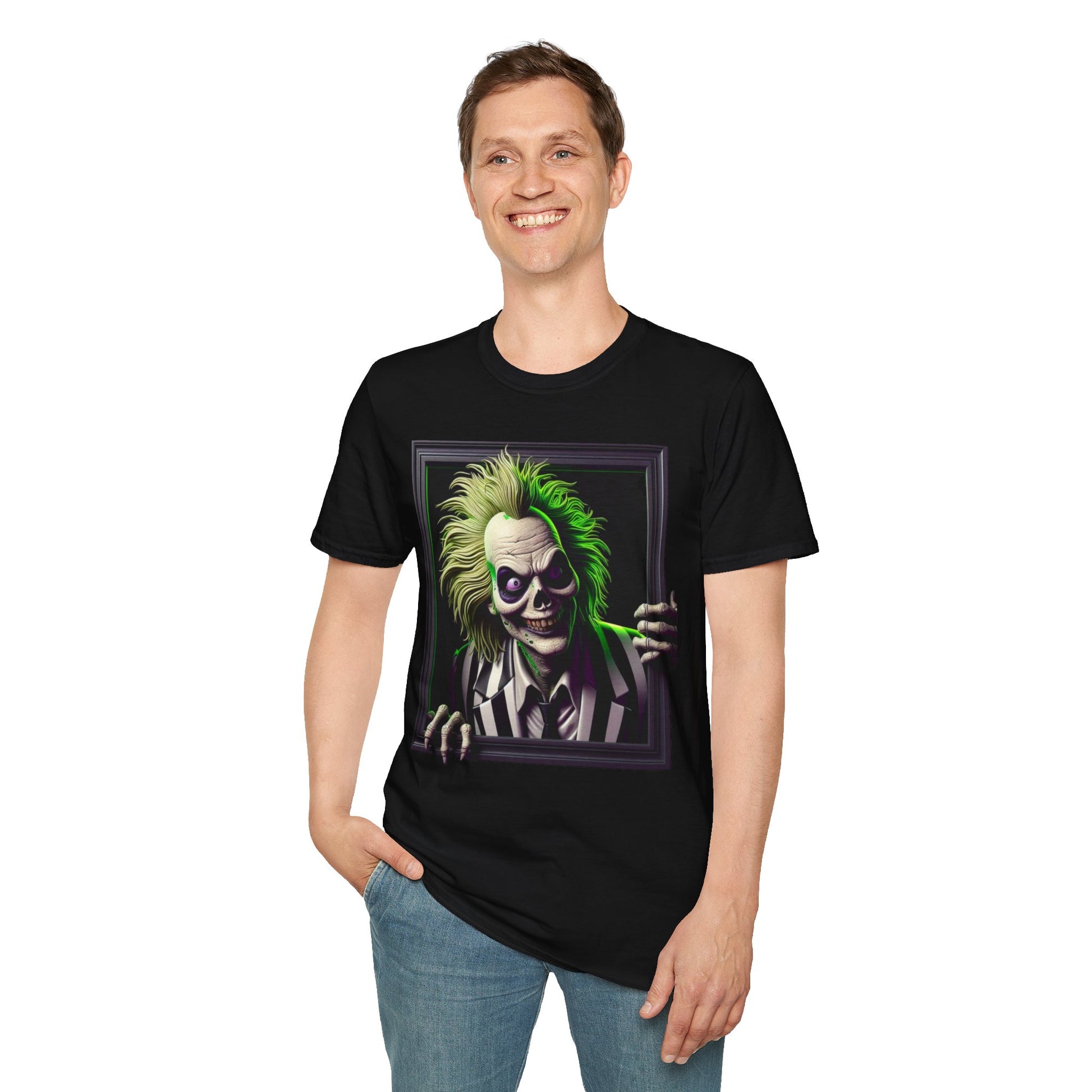 Tee - Beetlejuice Shirt | Classic Beetlejuice Tee | Funny Beetlejuice Shirt | Halloween Beetlejuice Tee - custom-made. perfect gift idea. Order yours now and stand out with this exclusive piece!