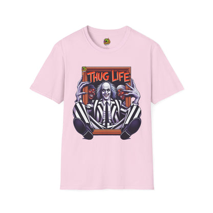 Funny - Beetlejuice Shirt | Thug Life Graphic Tee | Funny Halloween Beetlejuice T-Shirt - custom-made. perfect gift idea. Order yours now and stand out with this exclusive piece!