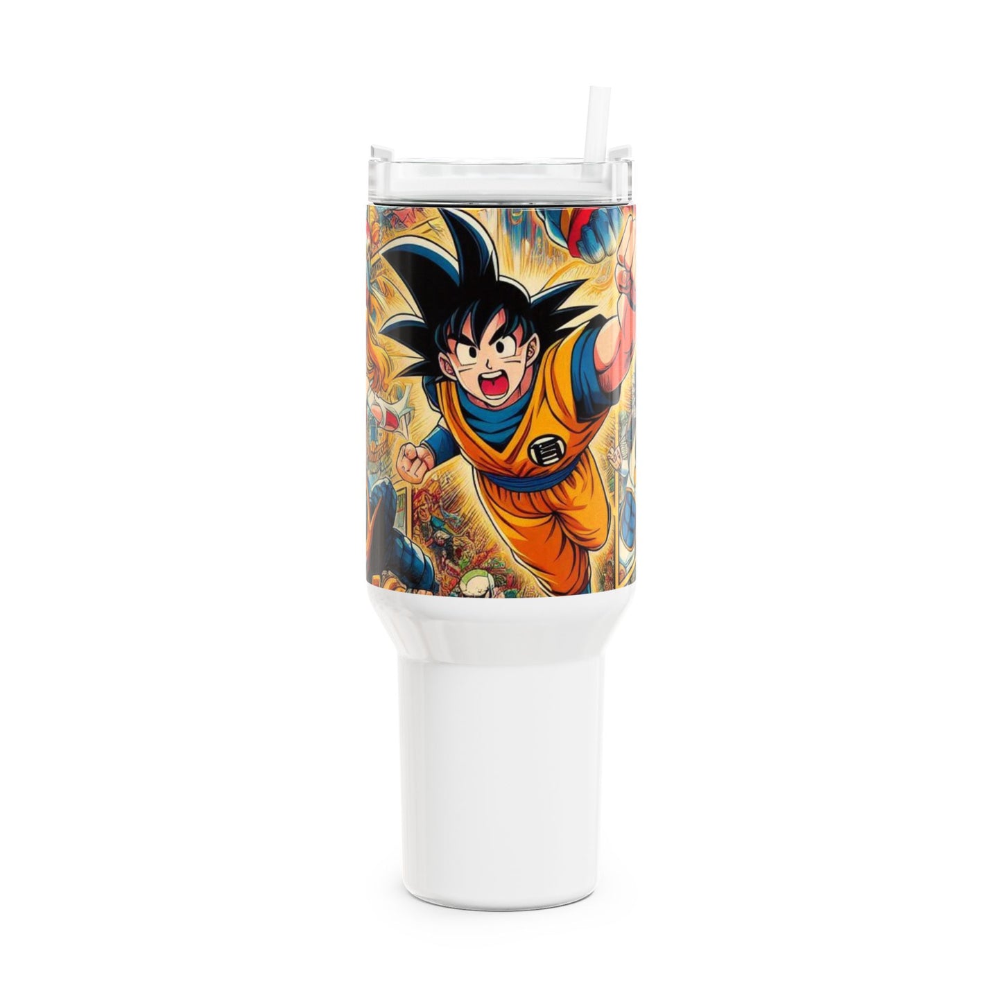 Stanley cup | Anime and Geek Drinkware | Colorful Cartoon Tumbler for Gamers - High Quality Image