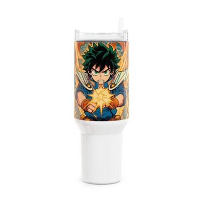 Stanley Tumbler | Comics and Anime Geek Drinkware for Gamers | Colorful Cartoon Tumbler - High Quality Image