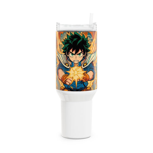 Stanley Tumbler | Comics and Anime Geek Drinkware for Gamers | Colorful Cartoon Tumbler - High Quality Image