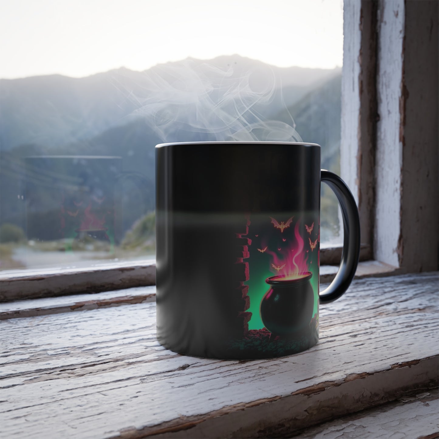 Heat - Hocus Pocus Mug | Heat Reveal Witchy Coffee Mug | Color Changing - custom-made. perfect gift idea. Order yours now and stand out with this exclusive piece!