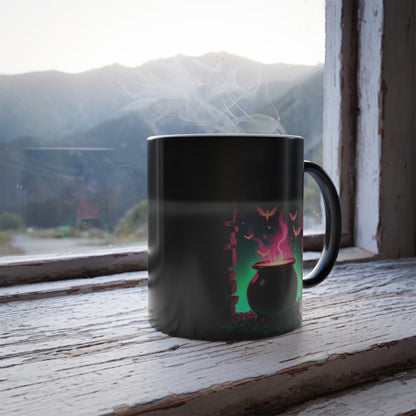 Coffee - Hocus Pocus Mug | Heat Reveal Witchy Coffee Mug | Color Changing - premium material. perfect gift idea. Order yours now and stand out with this exclusive piece!