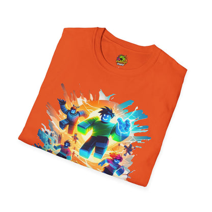 Tee - Unique Roblox Game Tee for Kids | Roblox Clothing for Boys & Girls | Cool Roblox Graphic T-Shirt | Roblox Merch Gift - custom-made. limited stock. Order yours now and stand out with this exclusive piece!