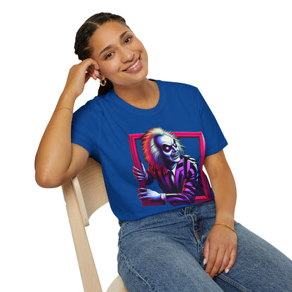 | - Beetlejuice Shirt | Classic Beetlejuice Tee | Creepy Beetlejuice Tee | Beetlejuice Movie Merch - premium material. perfect gift idea. Order yours now and stand out with this exclusive piece!