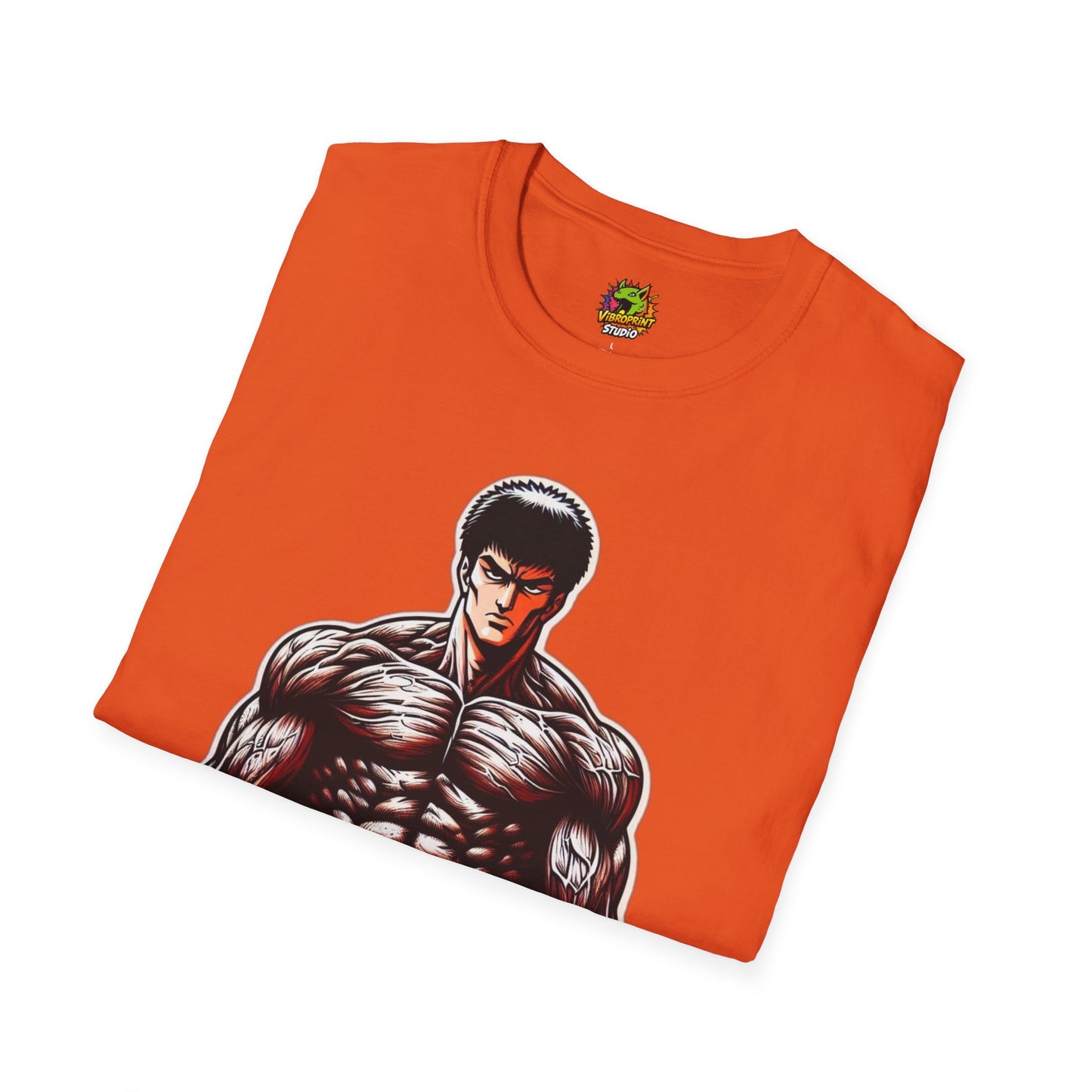 UFC T Shirt | Unleash Fierce Confidence | UFC Tee with Baki Anime Inspiration for Athletes