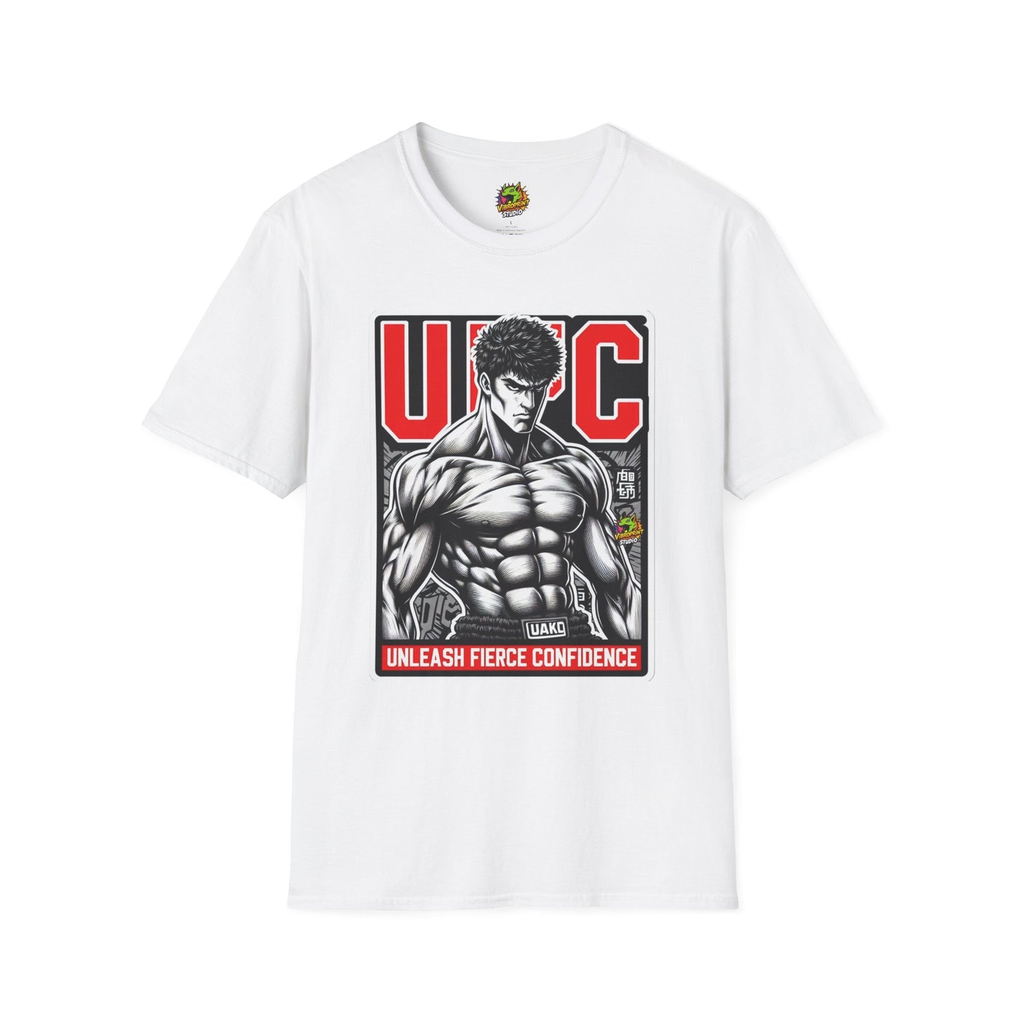 UFC - UFC T Shirt | Unleash Fierce Confidence | UFC Tee Inspired by Baki Anime T Shirt - custom-made. limited stock. Order yours now and stand out with this exclusive piece!