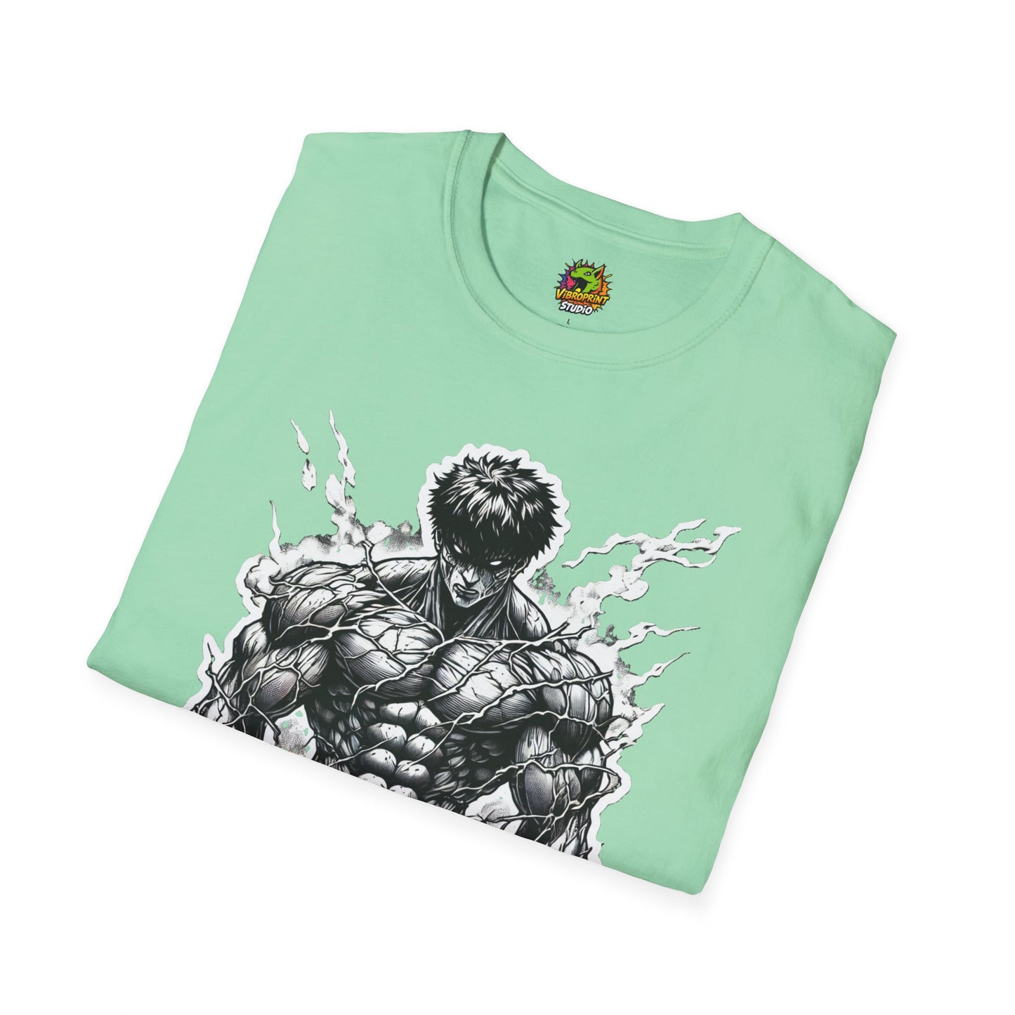 UFC T Shirt | Unleash Fierce Confidence | UFC Tee with Baki Anime Inspiration for Athletes