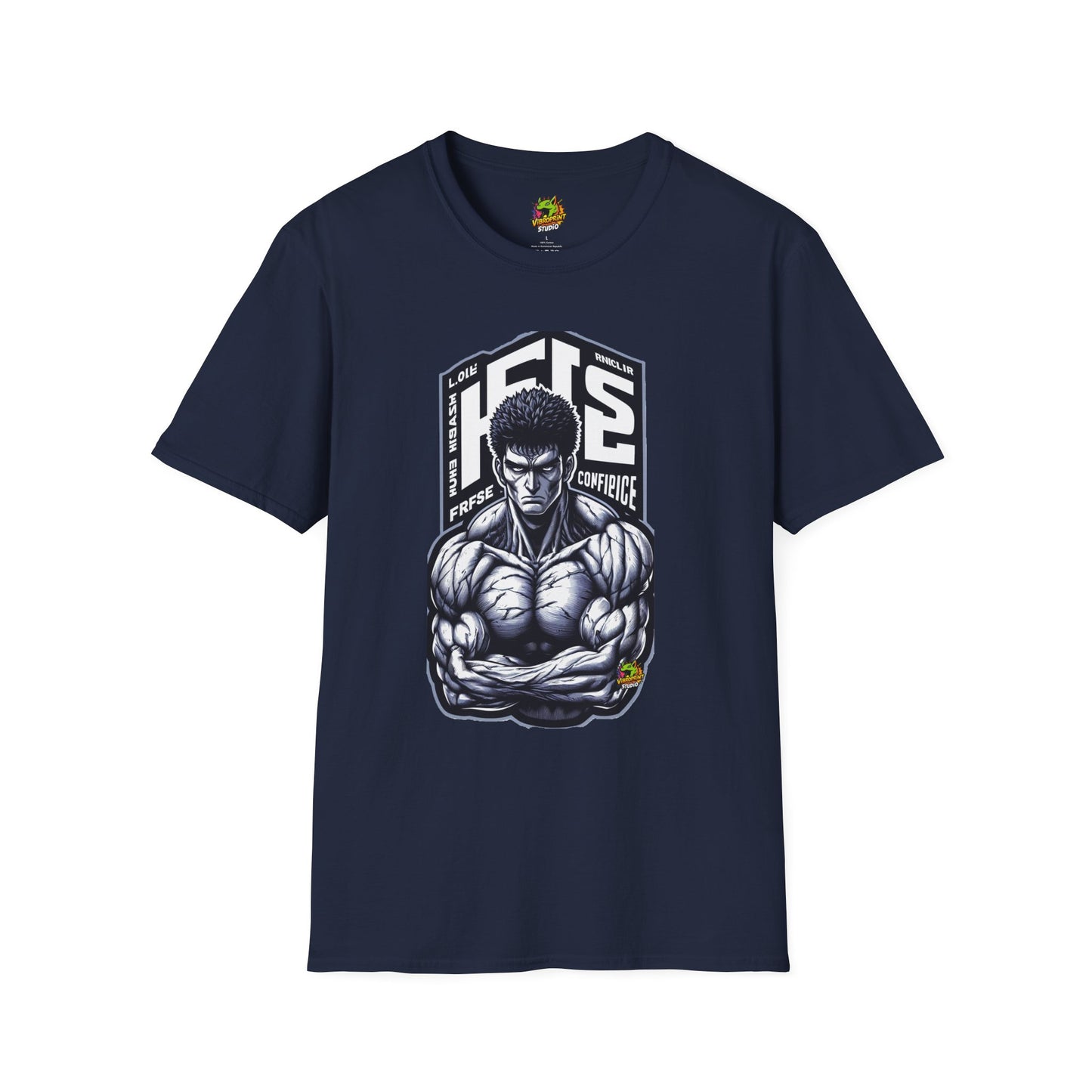 T - UFC T Shirt | Unleash Fierce Confidence | UFC Tee with Baki Anime Influence for Gym Enthusiasts - premium material. limited stock. Order yours now and stand out with this exclusive piece!