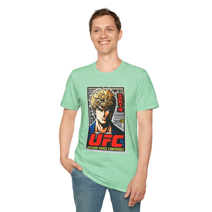 UFC T Shirt | Unleash Fierce Confidence | UFC Tee for Gym Inspired by Baki