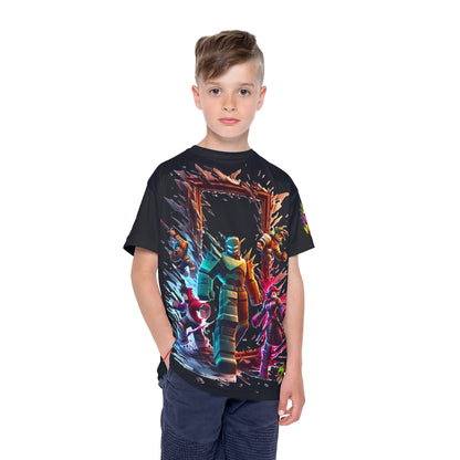 Blue Roblox T-Shirt Kids - Gamer Tee