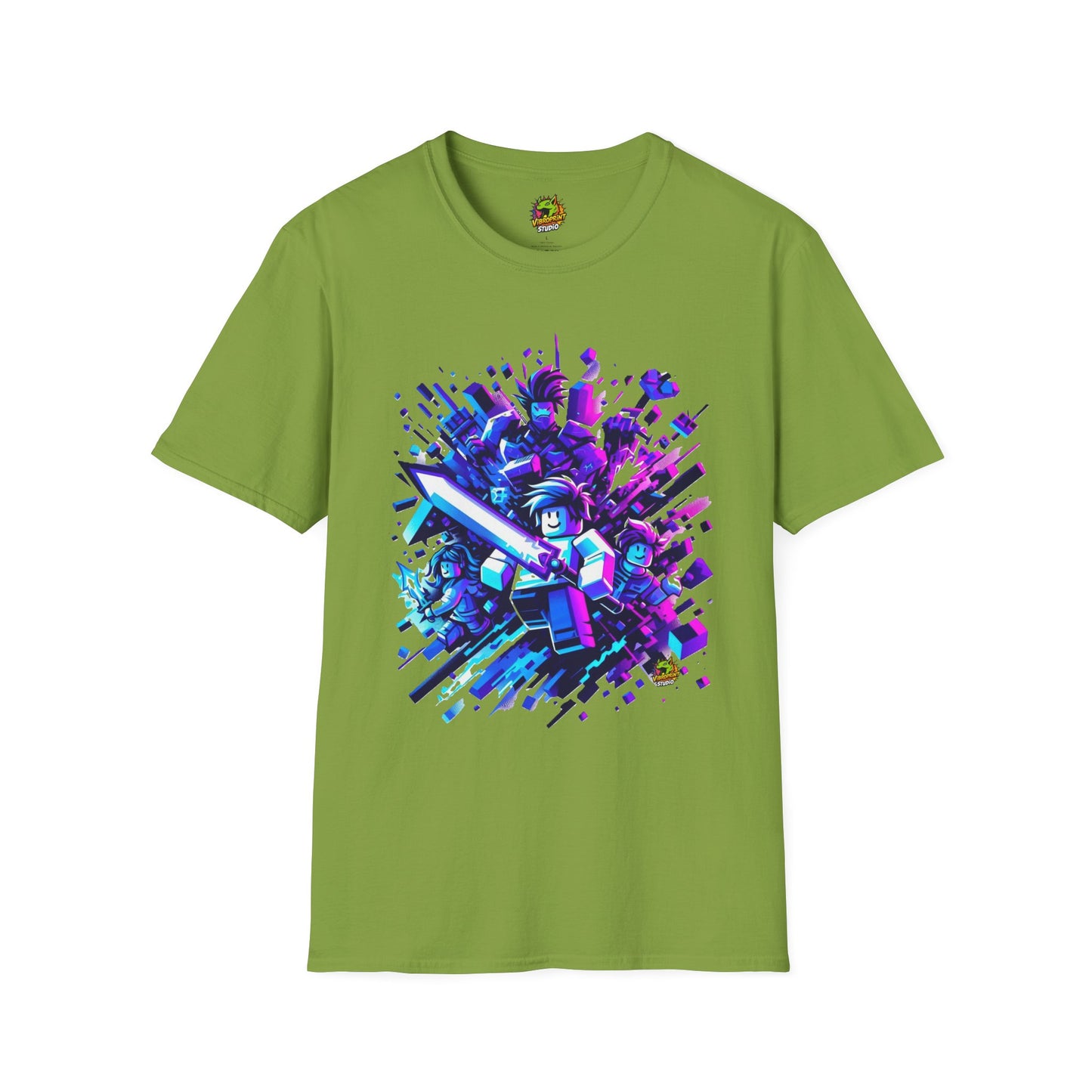 exclusive - Roblox T-Shirt - Builder's Adventure - premium material. perfect gift idea. Order yours now and stand out with this exclusive piece!