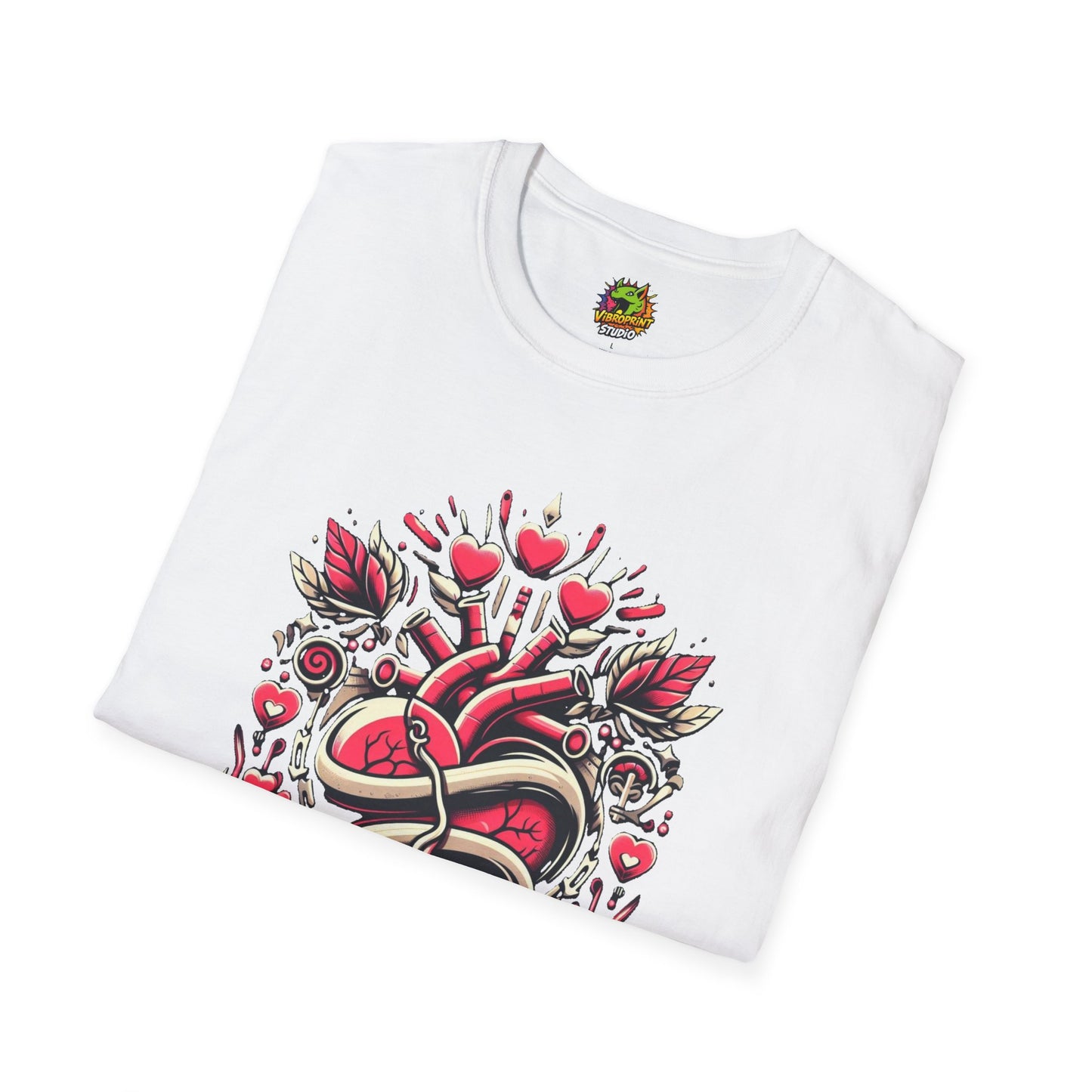 Close-up Valentine's Day T-Shirt - Soft Unisex Tee Fabric