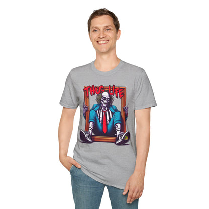 exclusive - Beetlejuice Shirt | Thug Life Inspired Tee | Halloween Graphic T-Shirt | Spooky Beetlejuice Style - custom-made. perfect gift idea. Order yours now and stand out with this exclusive piece!