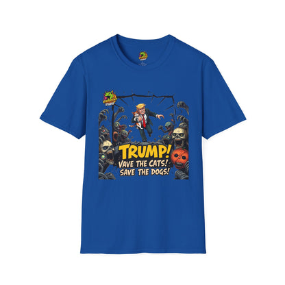 They're - They're Eating the Dogs Tee | Trump Election Meme T-Shirt | Satirical Political Shirt - premium material. limited stock. Order yours now and stand out with this exclusive piece!