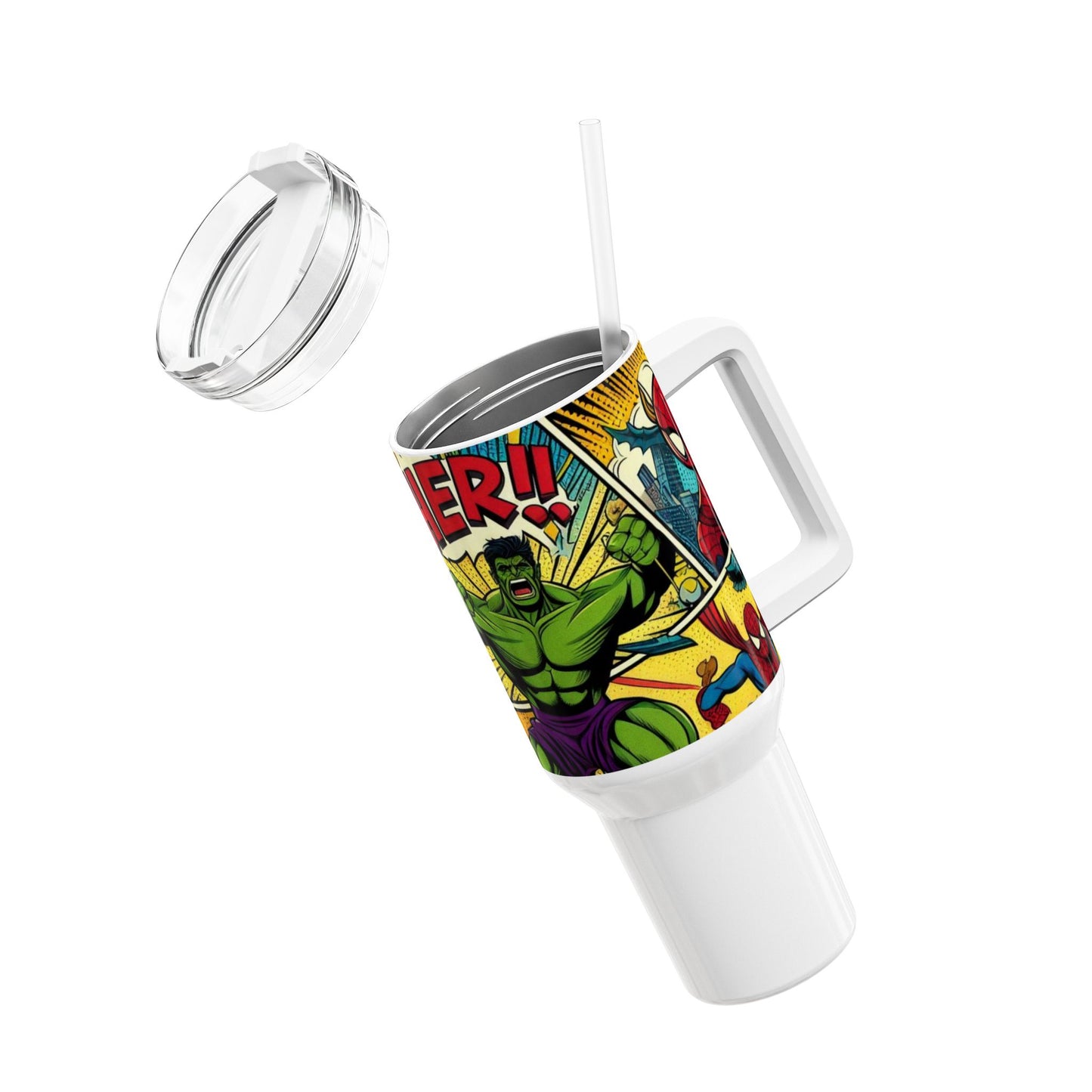 cup - Stanley cup | Colorful Anime and Cartoon Tumbler | Geek Drinkware for Gamers - custom-made. limited stock. Order yours now and stand out with this exclusive piece!