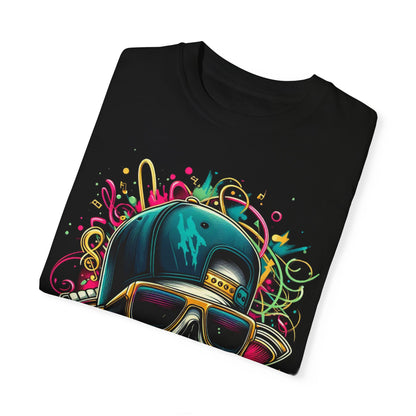 T-Shirt - Abstract Graffiti Explosion Rapper Merch | Bold Street Art T-Shirt Design - custom-made. perfect gift idea. Order yours now and stand out with this exclusive piece!