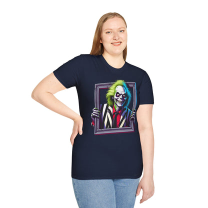 Shirt - Beetlejuice Shirt | Beetlejuice Halloween Tee | Beetlejuice Inspired Tee | Funny Beetlejuice Shirt - premium material. limited stock. Order yours now and stand out with this exclusive piece!