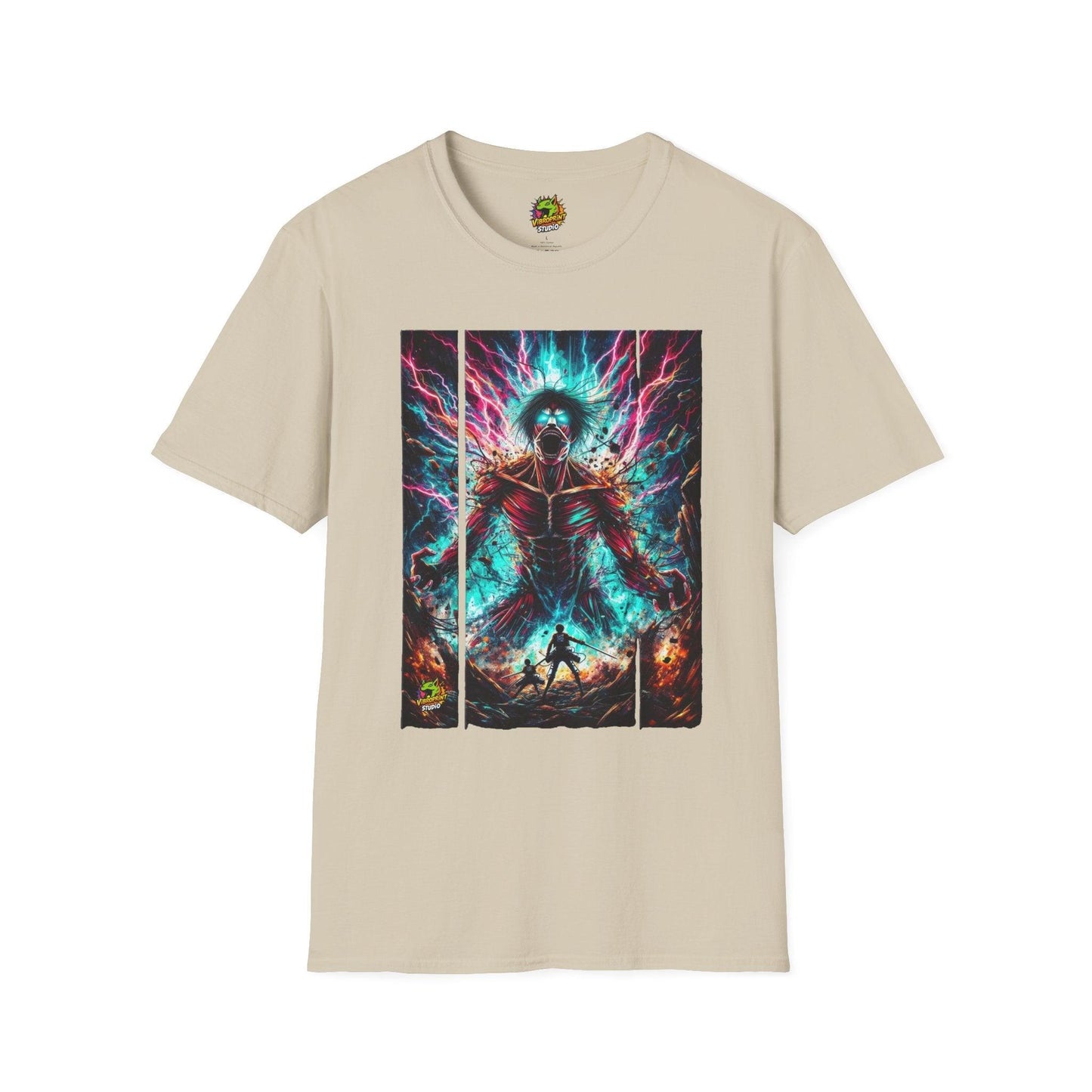 Tee - Eren Yeager Titan’s Rampage Tee | Attack on Titan Shirt | Shingeki no - custom-made. limited stock. Order yours now and stand out with this exclusive piece!