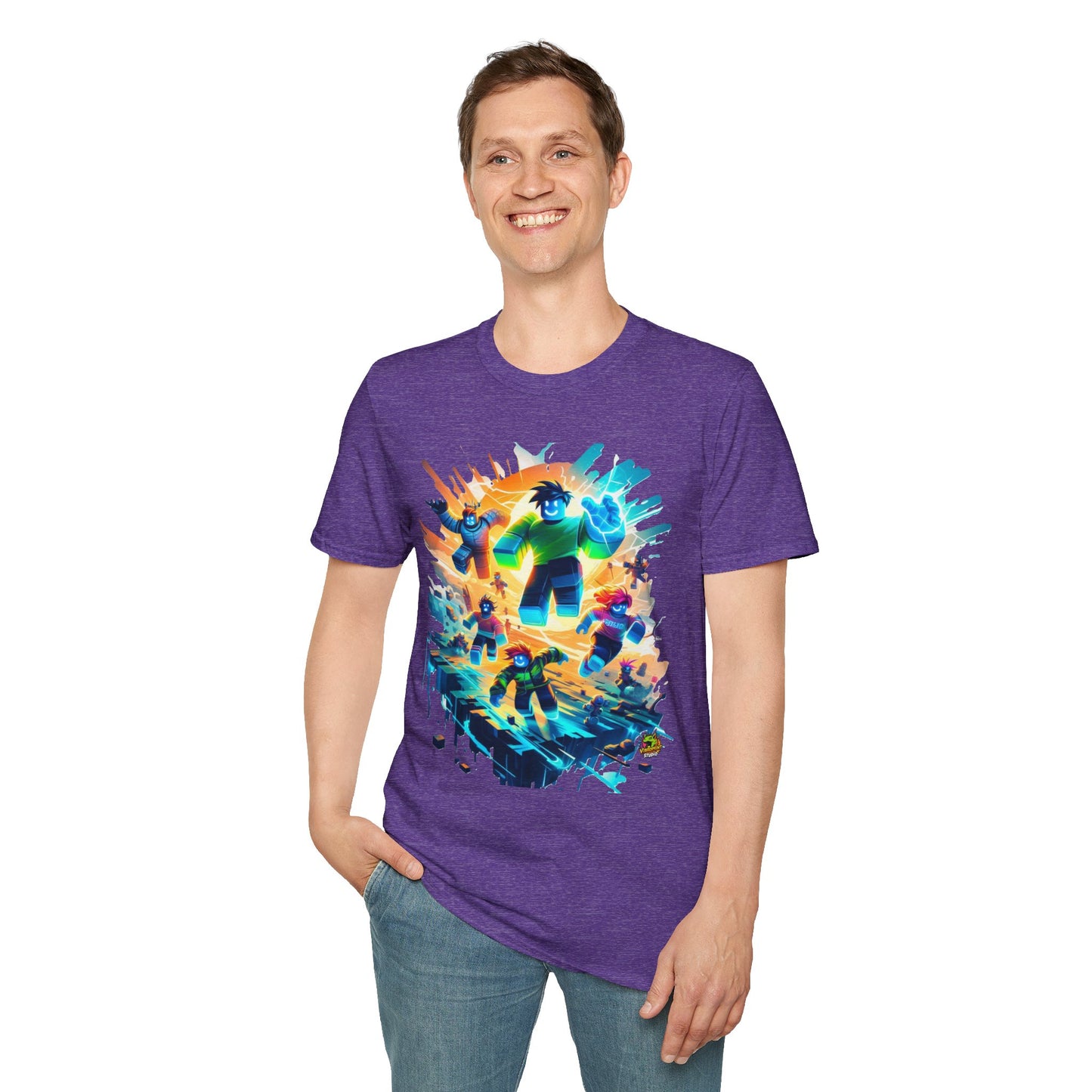 Roblox - Unique Roblox Game Tee for Kids | Roblox Clothing for Boys & Girls | Cool Roblox Graphic T-Shirt | Roblox Merch Gift - premium material. perfect gift idea. Order yours now and stand out with this exclusive piece!