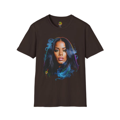 the - Aaliyah shirt | Celebrating a Timeless Music Icon | Memorial Tribute to the Princess of R&B - custom-made. limited stock. Order yours now and stand out with this exclusive piece!