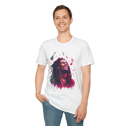 Marley - Bob Marley T-Shirt - Vibrant Rasta Revolution - custom-made. perfect gift idea. Order yours now and stand out with this exclusive piece!