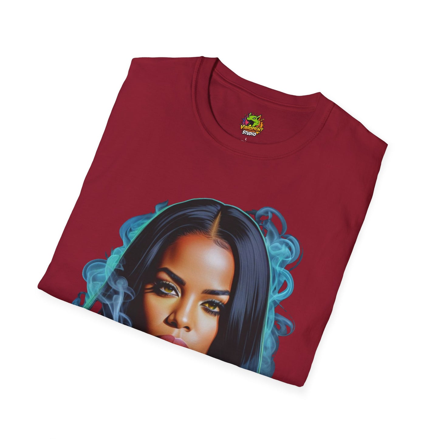 Memorial - Aaliyah shirt | Celebrating the Icon | Memorial Portrait T-Shirt for Fans - premium material. perfect gift idea. Order yours now and stand out with this exclusive piece!