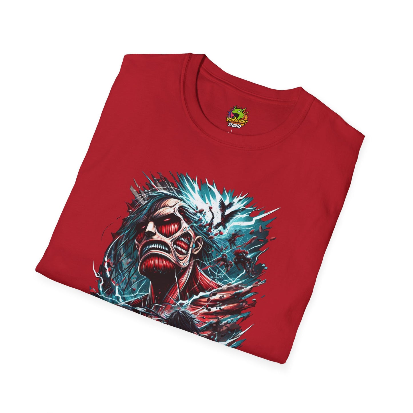 Eren Yeager Titan’s Resolve Unshaken Tee | Official Attack on Titan - VibroPrint Studio