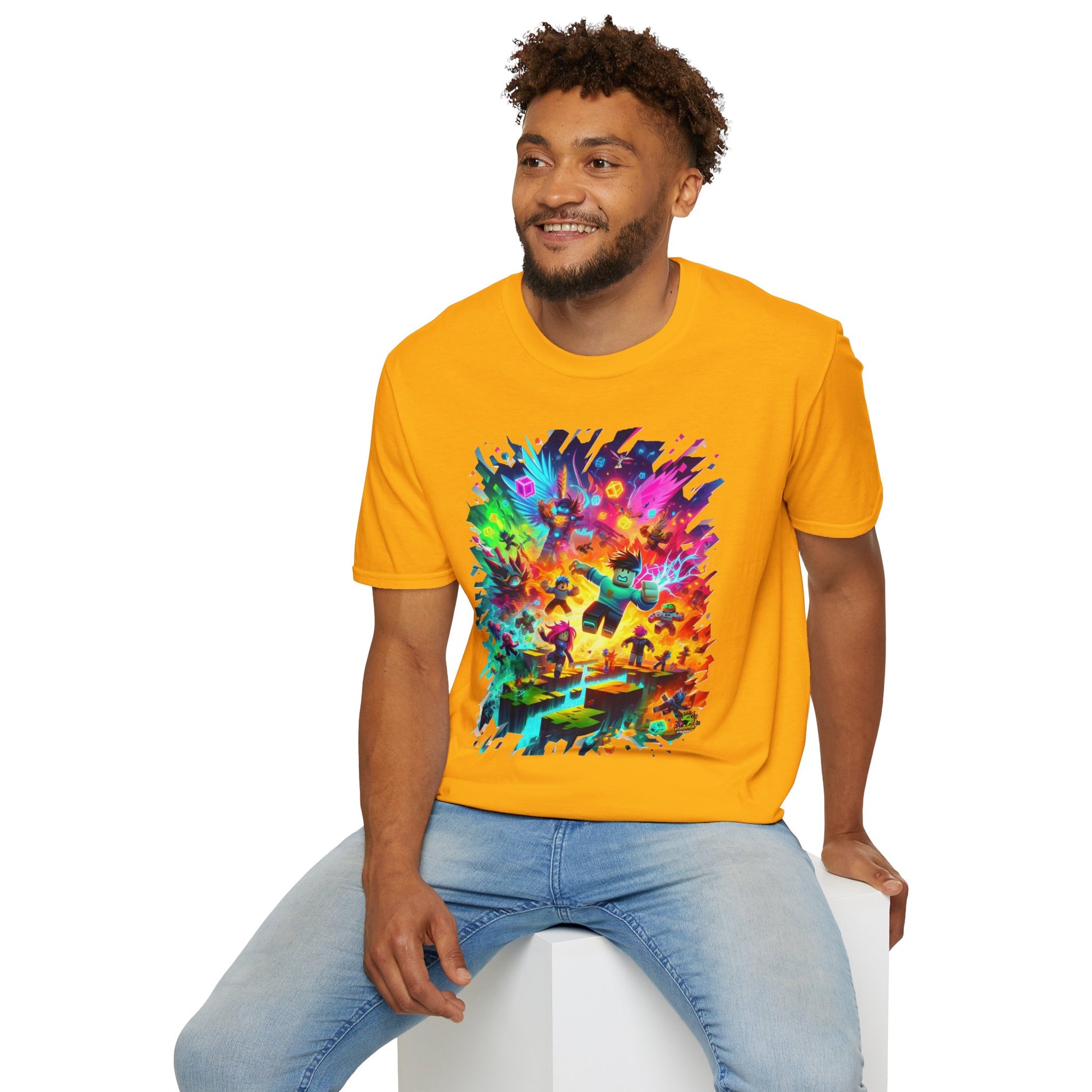 product - Roblox Player T-Shirt for Kids | Roblox Clothing for Boys & Girls | Cool Roblox Graphic Tee | Roblox Merch Gift - custom-made. limited stock. Order yours now and stand out with this exclusive piece!