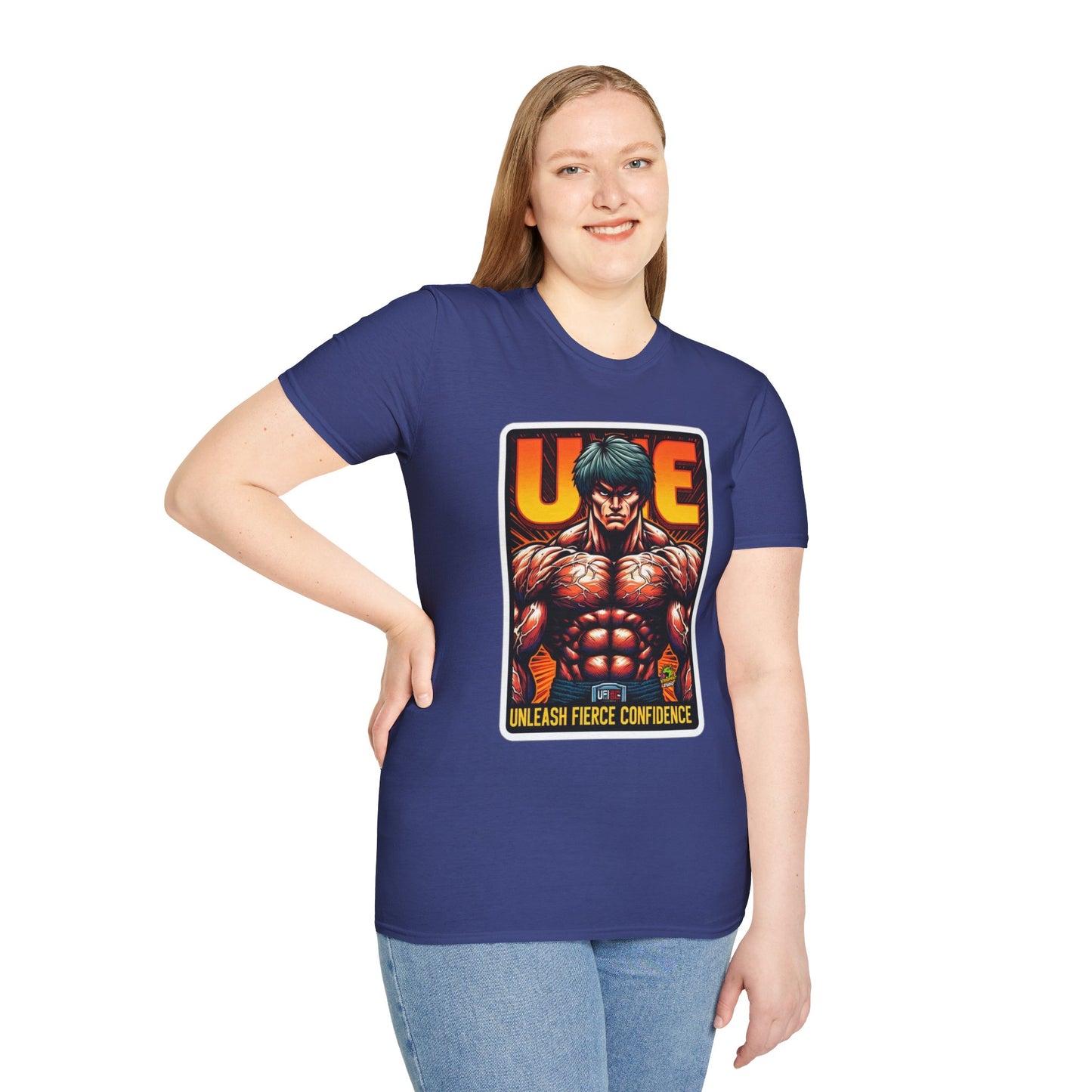 Unleash - UFC T Shirt | Unleash Fierce Confidence | Motivational UFC Tee for Gym & Baki Anime Fans - custom-made. perfect gift idea. Order yours now and stand out with this exclusive piece!