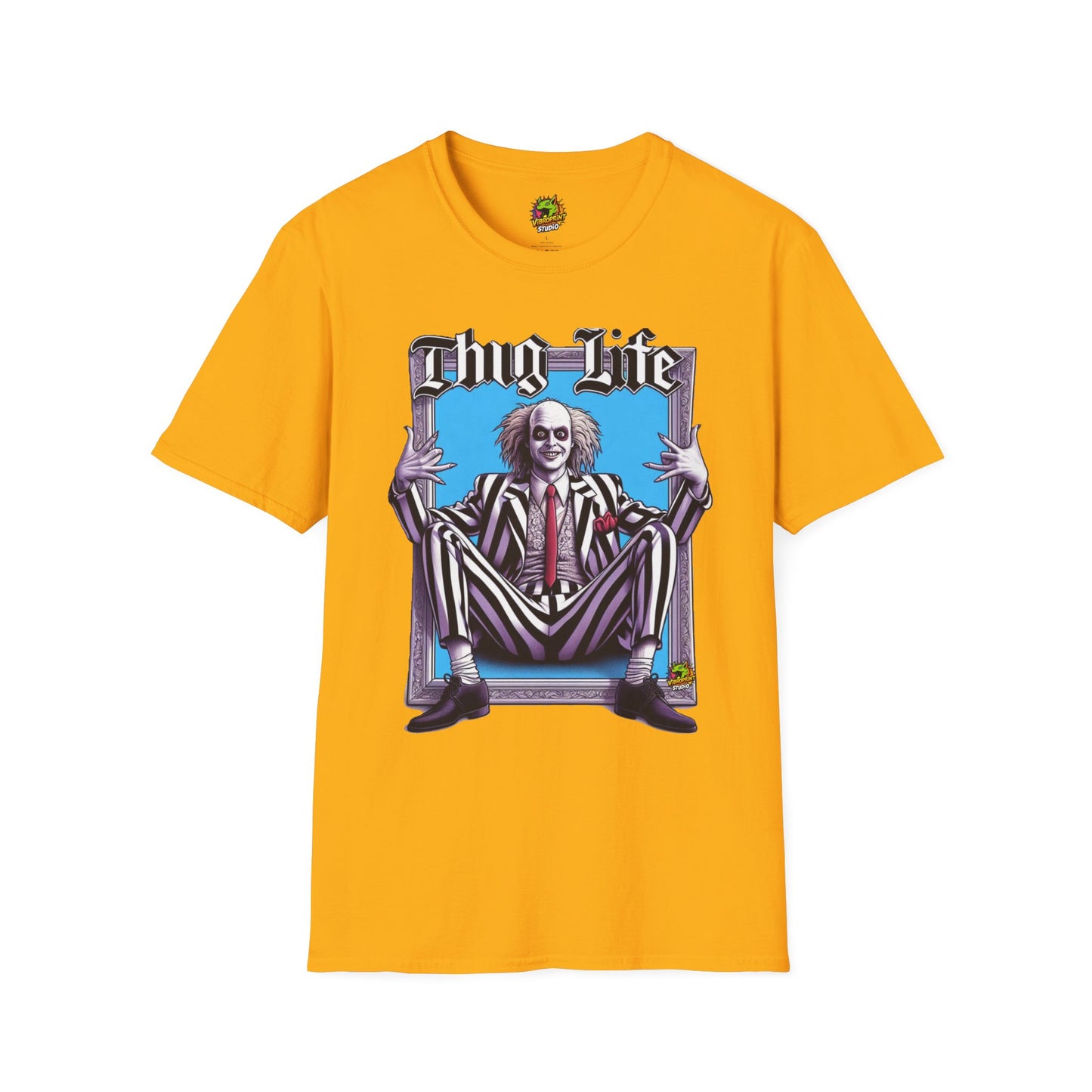 Spooky - Beetlejuice Shirt | Halloween Thug Life Tee | Spooky Beetlejuice Graphic Shirt - premium material. perfect gift idea. Order yours now and stand out with this exclusive piece!