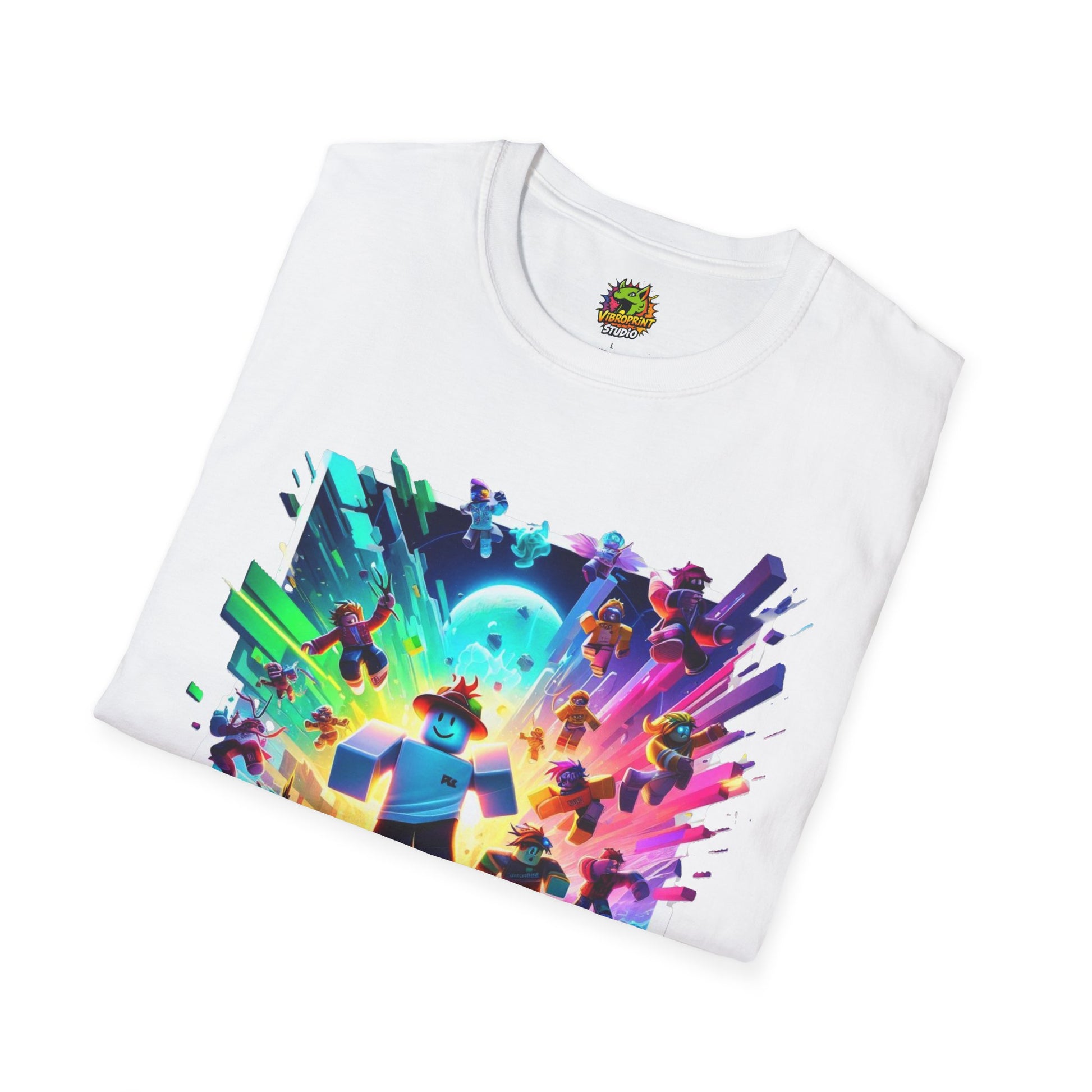 Roblox - Cool Roblox Adventure Tee for Kids | Roblox Graphic T-Shirt | Roblox Clothing for Boys & Girls | Fun Gift for Roblox Fans - custom-made. perfect gift idea. Order yours now and stand out with this exclusive piece!