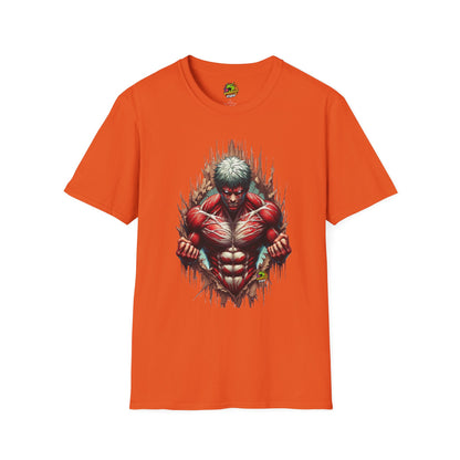 Unleash - UFC T Shirt | Unleash Fierce Confidence | UFC Tee with Baki Anime Inspiration for Gym Lovers - premium material. perfect gift idea. Order yours now and stand out with this exclusive piece!