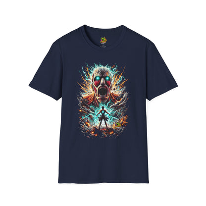 Eren Yeager Titan’s Strength Tee | Attack on Titan Shirt | Shingeki - High Quality Image