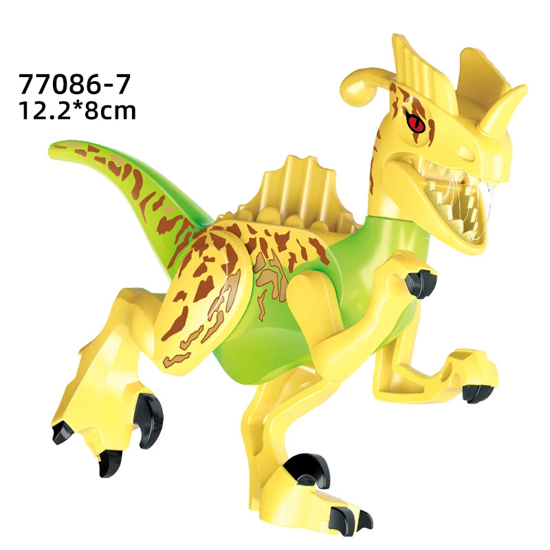 Minecraft Jurassic Rex Dinosaur Building Block, compatible with Lego.