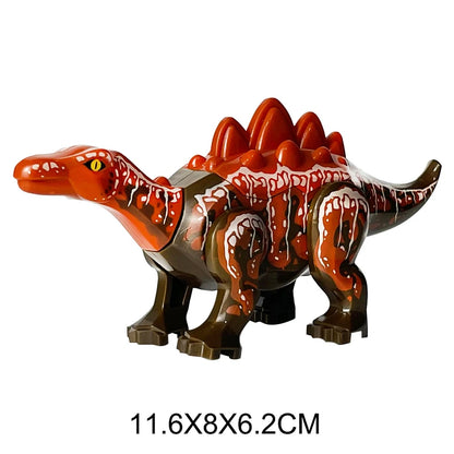 Minecraft Jurassic Rex Dinosaur Building Block, compatible with Lego.