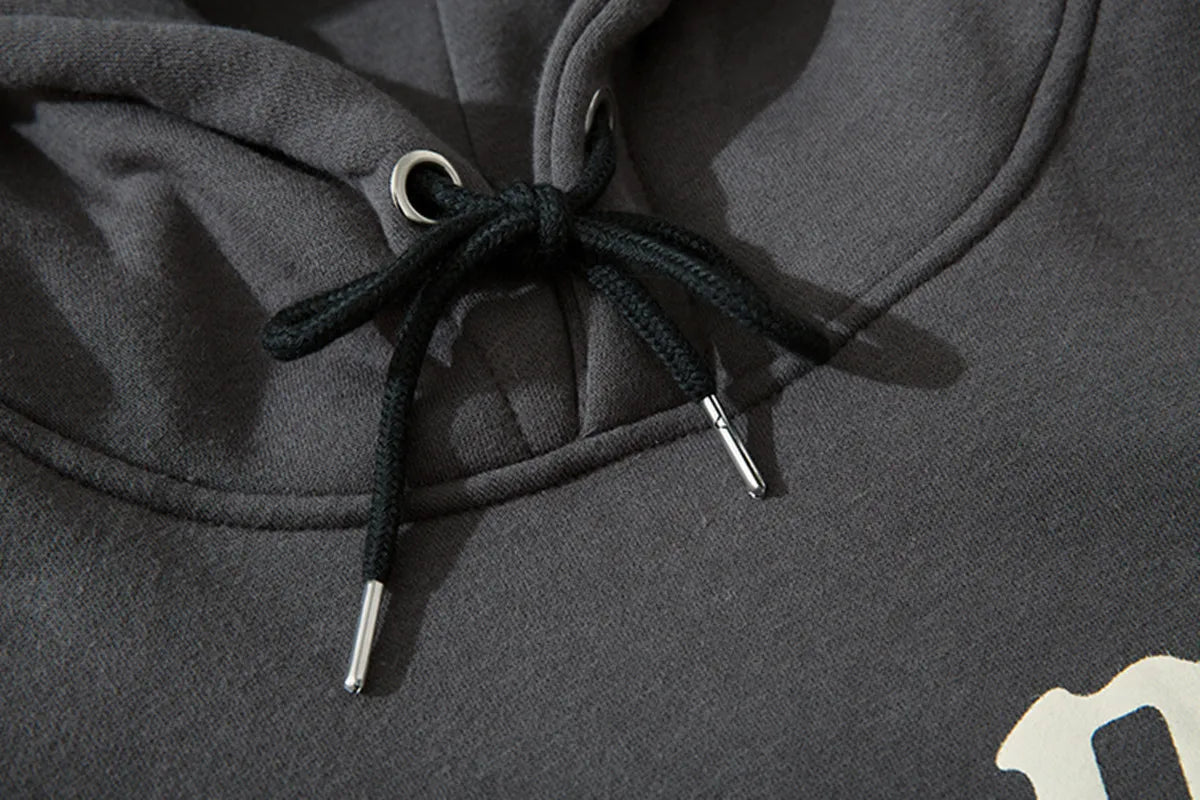 Lucky Me I See Ghosts Graphic Hoodie Detail