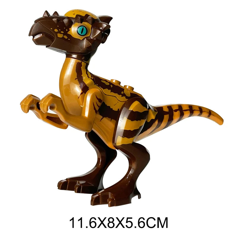 Minecraft Jurassic Rex Dinosaur Building Block, compatible with Lego.