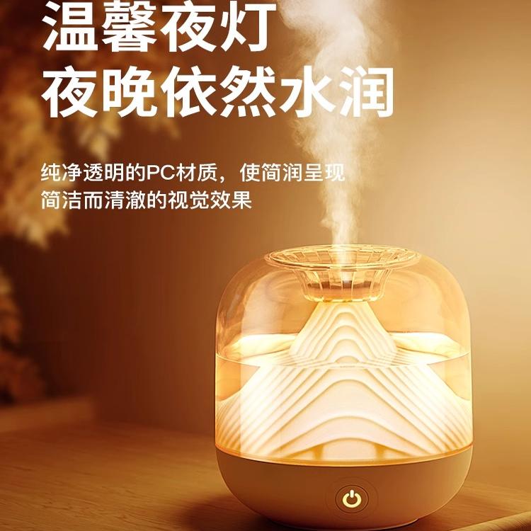 Quiet Ultrasonic Cool Mist Humidifier Diffusing Essential Oils in a Living Room (SKU: ABC123)