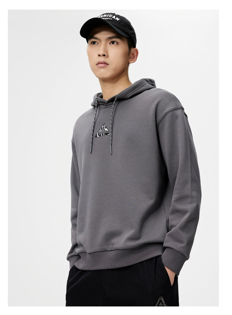 Peak Lock Temperature Sports Hoodie in Black - Detail View, Showing Zippered Pockets