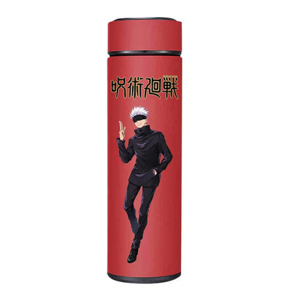 Jujutsu Kaisen thermos bottle, 500ml, stainless steel, anime characters